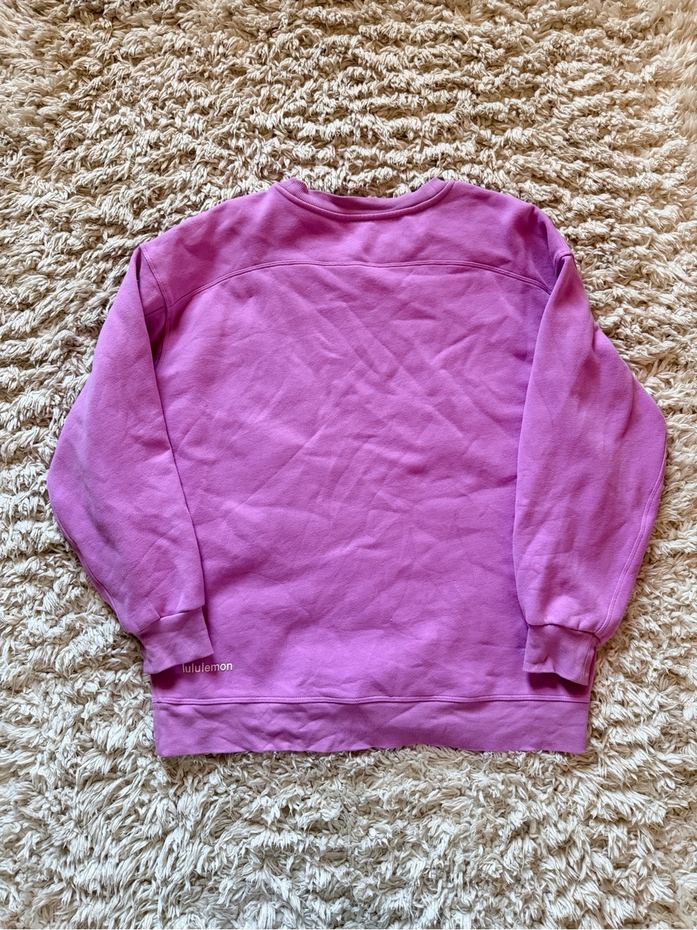 Dahlia Mauve Perfectly Oversized Crew Lululemon - Picture 3 of 8